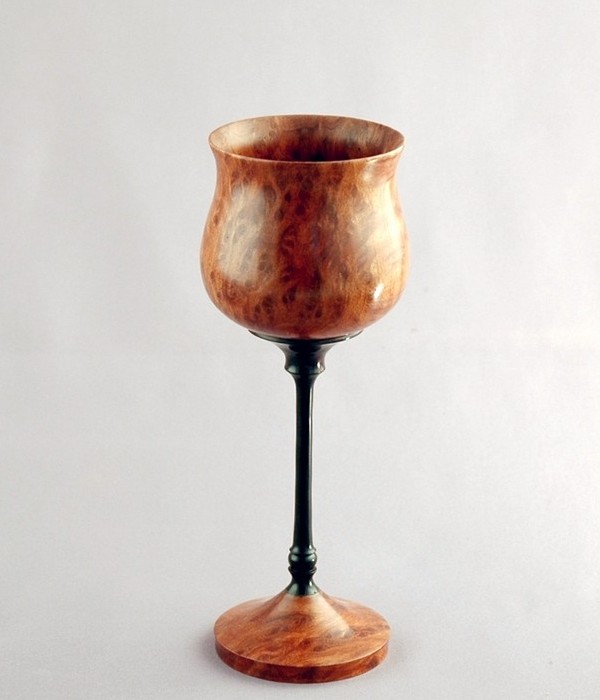 Redwood Burl Goblet
